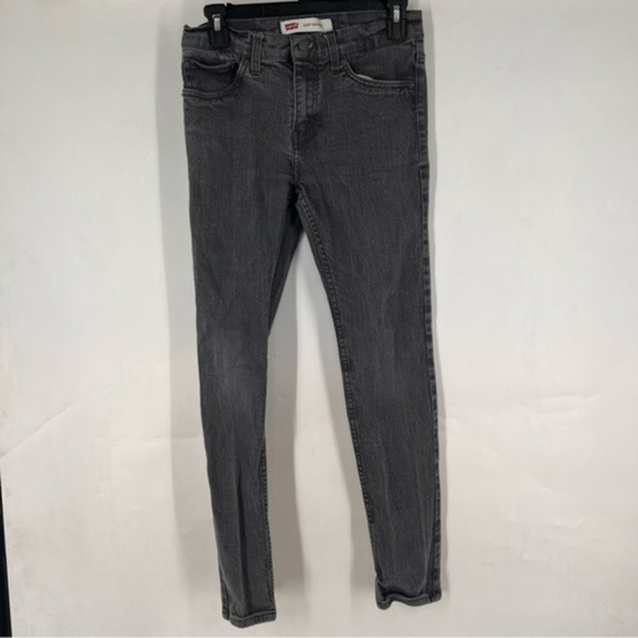 5/$25 LEVI’S 510 Skinny Jeans Boys Size 18 29x29 Grey - Picture 1 of 5
